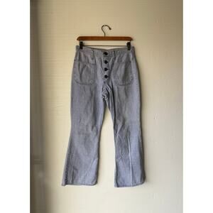 Vintage 1970s Wrangler Flare Bellbottoms Size 29x26.5 Front Pocket Buttonfly USA